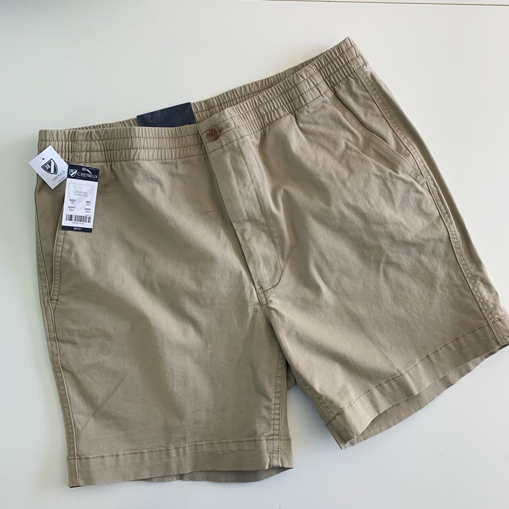 Khaki Cremieux shorts